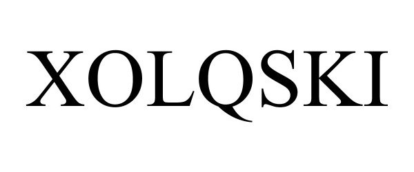 Trademark Logo XOLQSKI