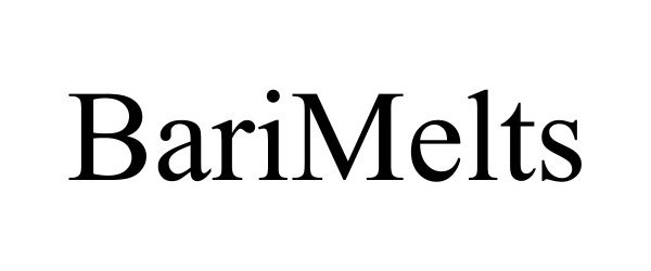 Trademark Logo BARIMELTS