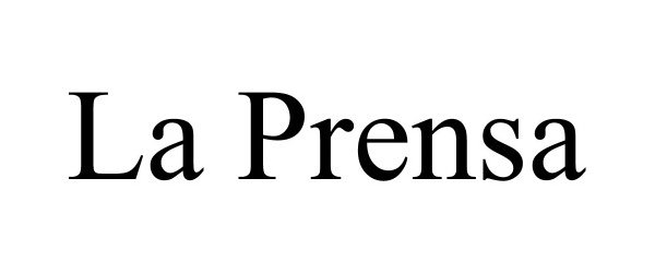 Trademark Logo LA PRENSA