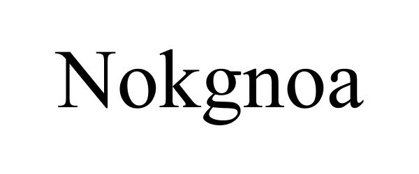  NOKGNOA