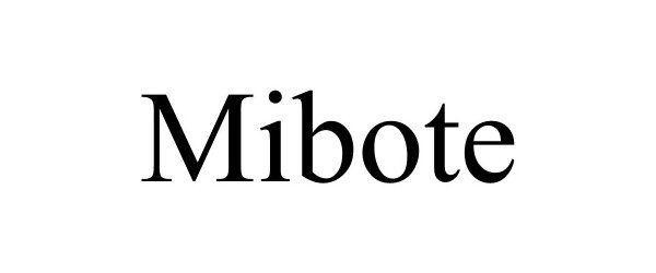 Trademark Logo MIBOTE