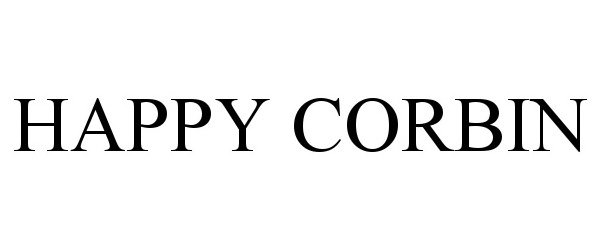 Trademark Logo HAPPY CORBIN