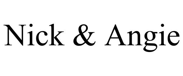 Trademark Logo NICK & ANGIE