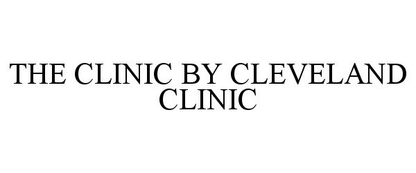  THE CLINIC BY CLEVELAND CLINIC