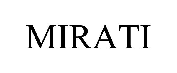 Trademark Logo MIRATI