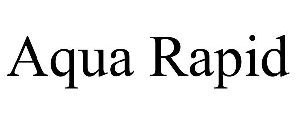  AQUA RAPID