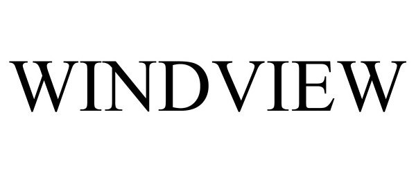 Trademark Logo WINDVIEW