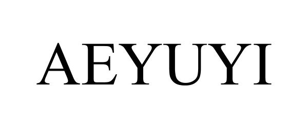 Trademark Logo AEYUYI
