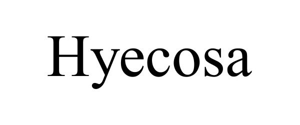  HYECOSA