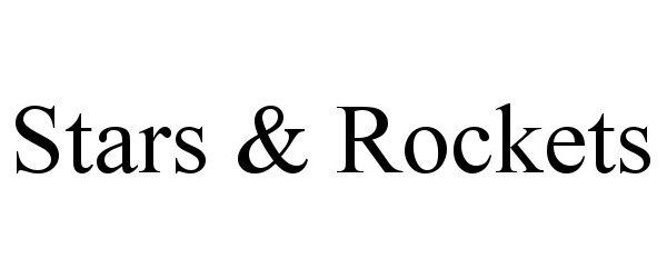 Trademark Logo STARS & ROCKETS
