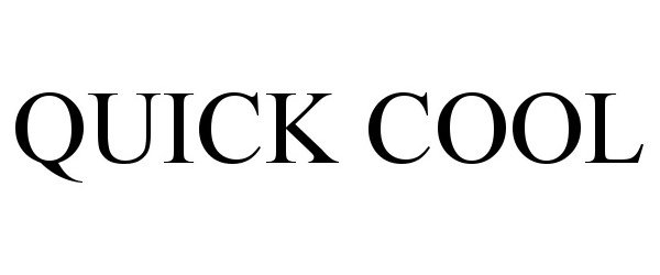 Trademark Logo QUICK COOL