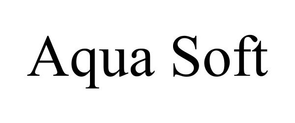 Trademark Logo AQUA SOFT