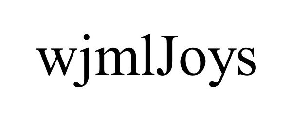 Trademark Logo WJMLJOYS