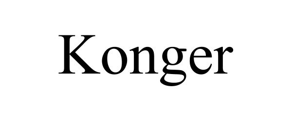  KONGER