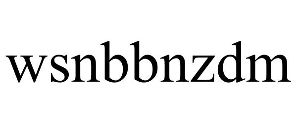  WSNBBNZDM