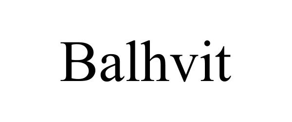  BALHVIT