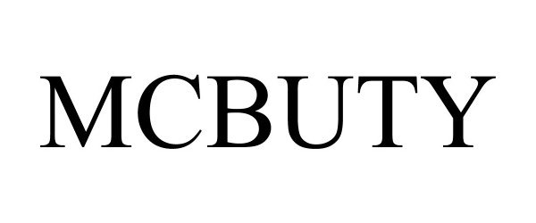 Trademark Logo MCBUTY