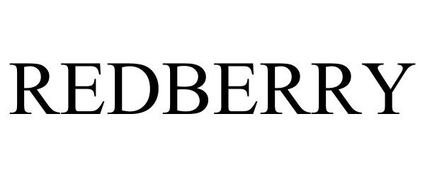 Trademark Logo REDBERRY