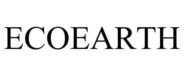 Trademark Logo ECOEARTH