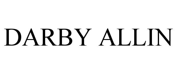 Trademark Logo DARBY ALLIN