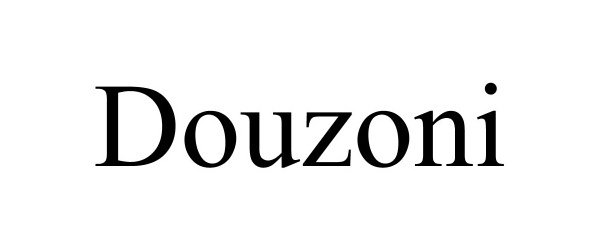 Trademark Logo DOUZONI