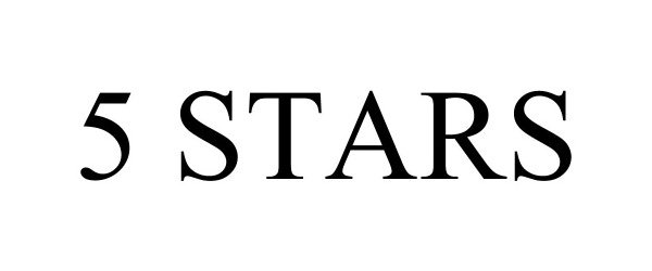 Trademark Logo 5 STARS