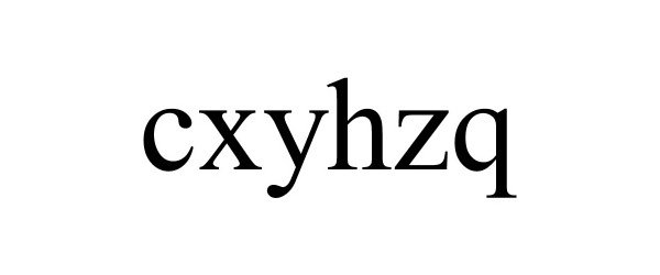  CXYHZQ