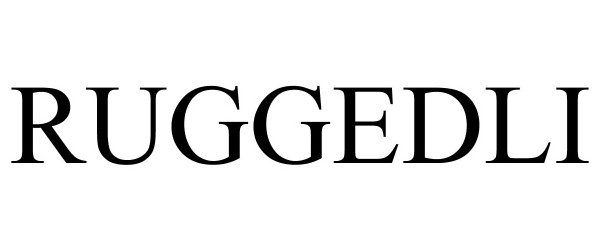 Trademark Logo RUGGEDLI