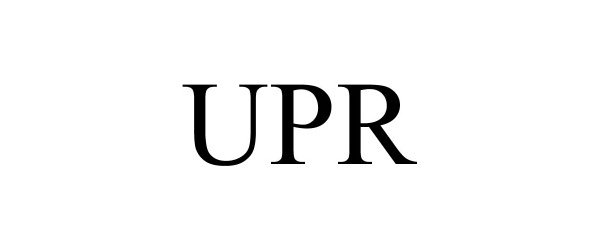 Trademark Logo UPR