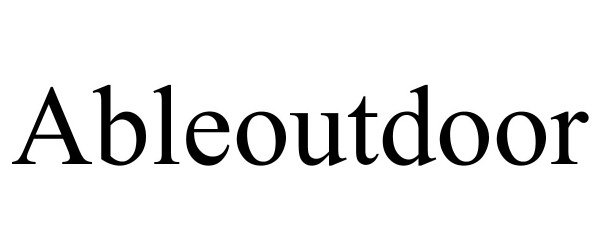 Trademark Logo ABLEOUTDOOR