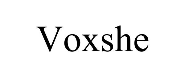  VOXSHE