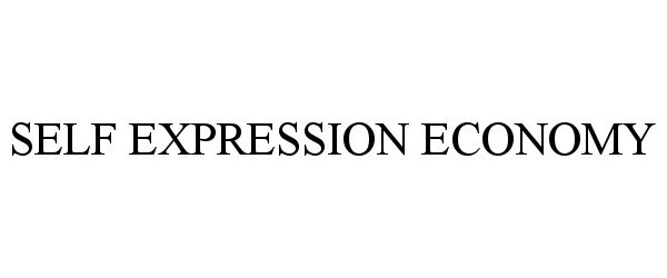 Trademark Logo SELF EXPRESSION ECONOMY