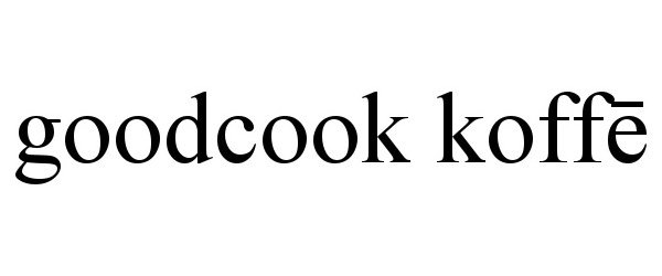  GOODCOOK KOFFE