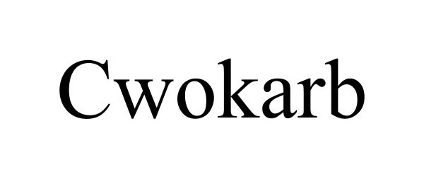 Trademark Logo CWOKARB
