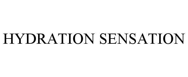 Trademark Logo HYDRATION SENSATION