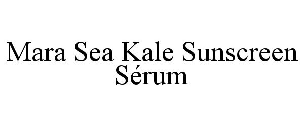  MARA SEA KALE SUNSCREEN SÉRUM