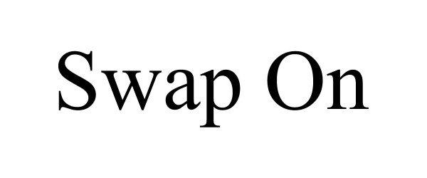 Trademark Logo SWAP ON