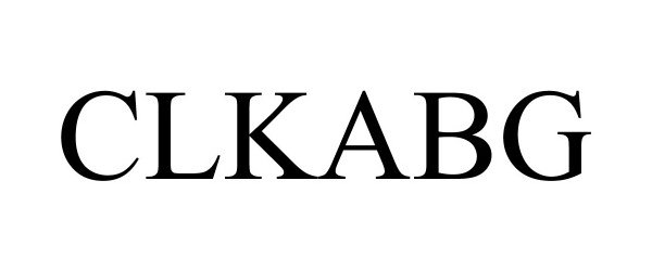 Trademark Logo CLKABG