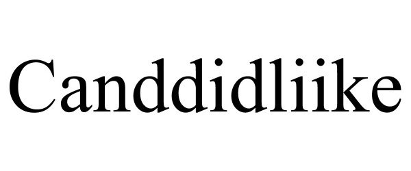Trademark Logo CANDDIDLIIKE