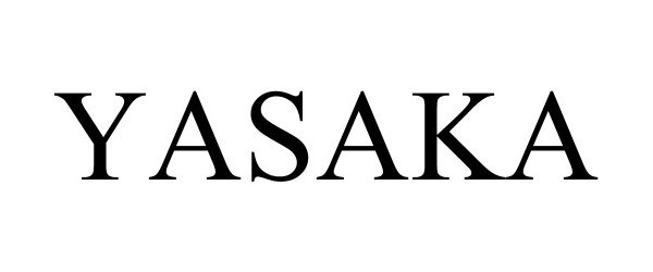 Trademark Logo YASAKA