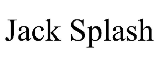 Trademark Logo JACK SPLASH