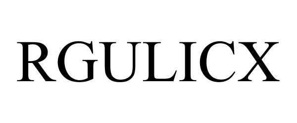 Trademark Logo RGULICX