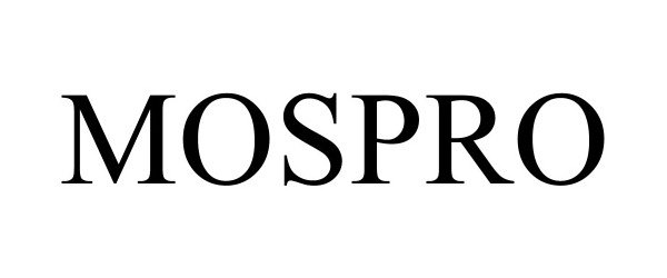 Trademark Logo MOSPRO