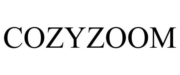 Trademark Logo COZYZOOM