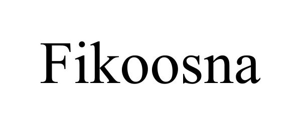 Trademark Logo FIKOOSNA