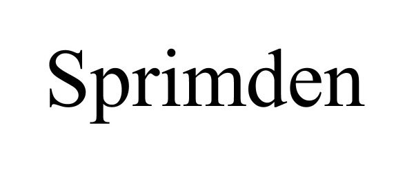 Trademark Logo SPRIMDEN