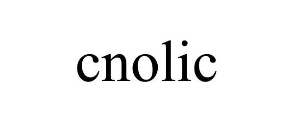 Trademark Logo CNOLIC