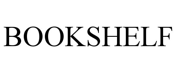 Trademark Logo BOOKSHELF