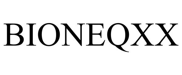 Trademark Logo BIONEQXX