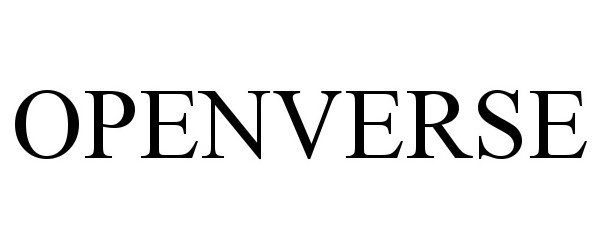 Trademark Logo OPENVERSE